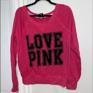 VICTORIA SECRECT PINK crew neck sweatshirt